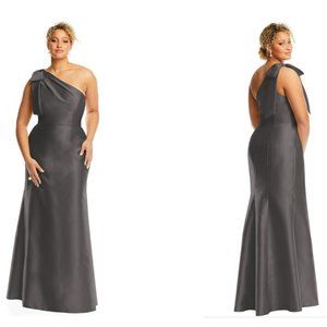 Gray Dessy Bridesmaid Dress